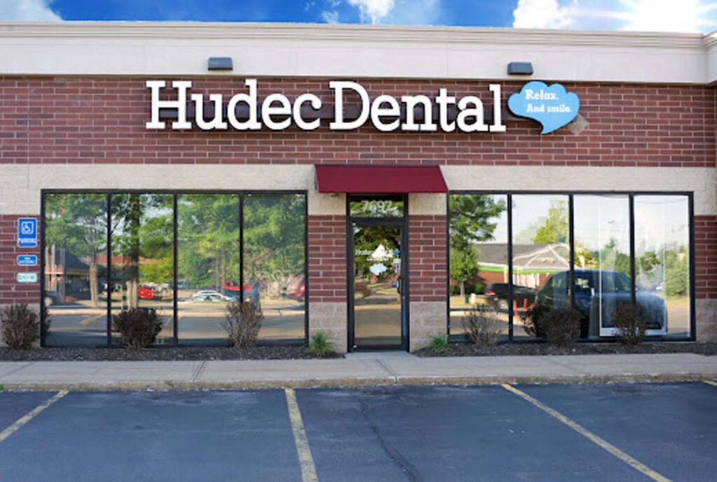 Outside of Hudec Dental in Mentor